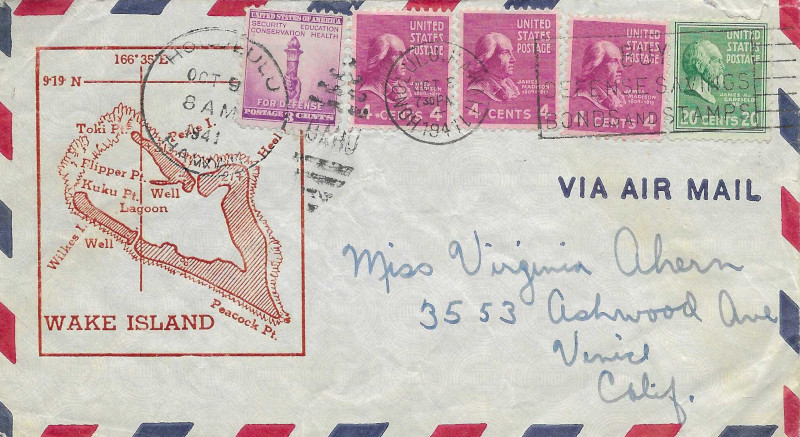 cover with stamps and cancel