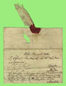 1834 Swedish Soldier's Letter
