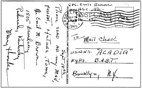 Numbered Navy & Marine Corps Post Office Locations