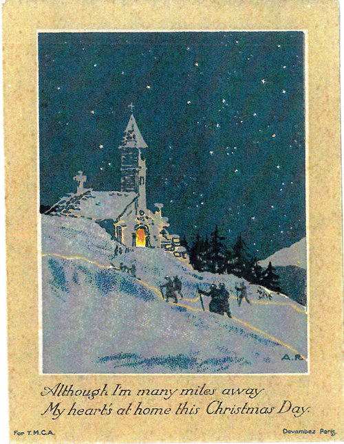 card: XMAS YMCA Church