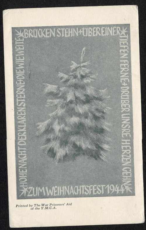 card: Canada Christmas Tree