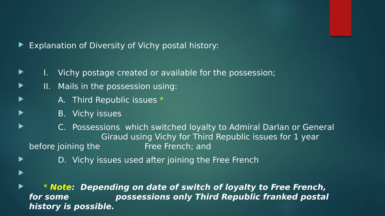 presentation page
