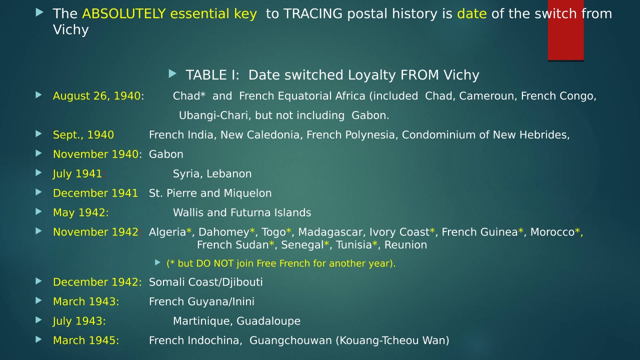 presentation page