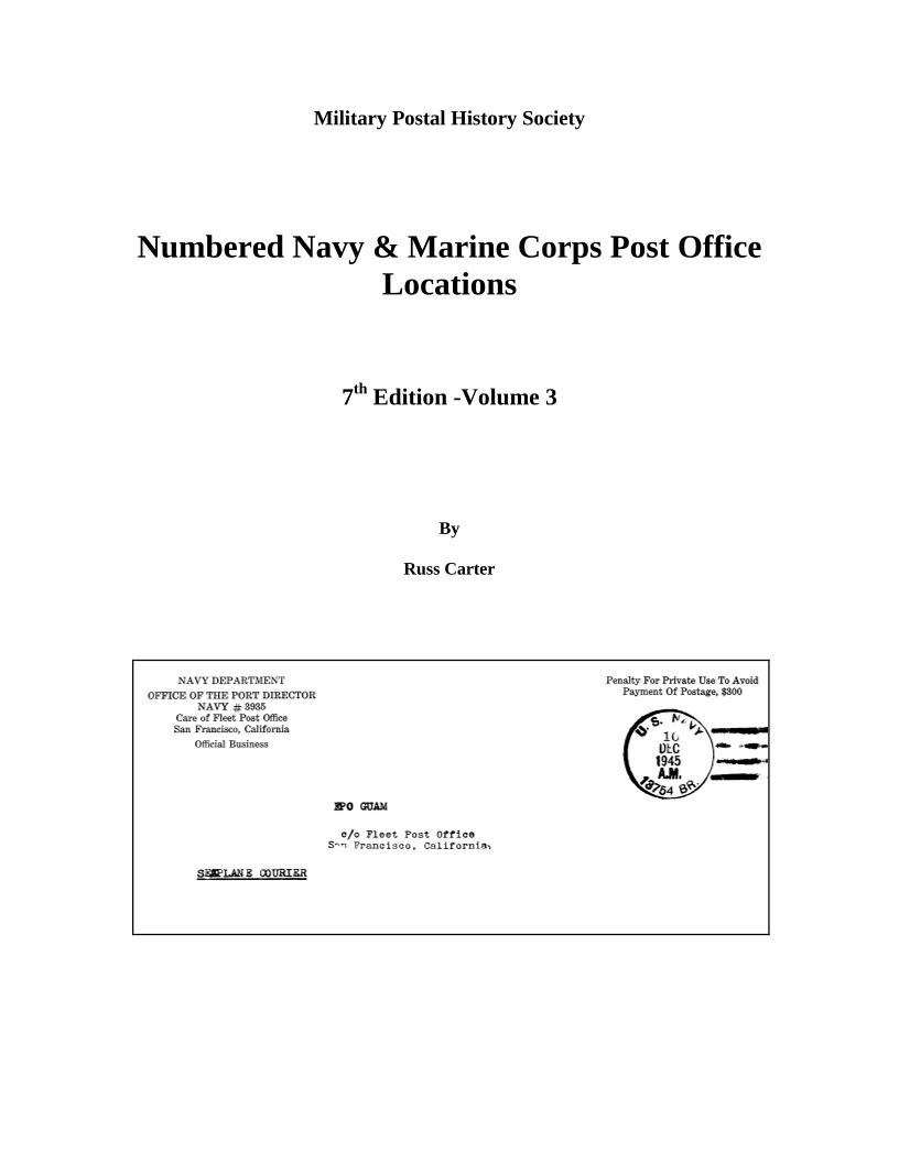 APO Book Volume 3